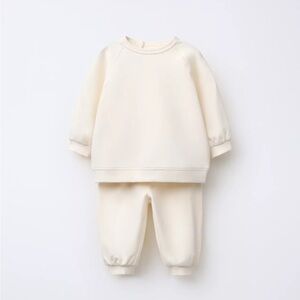 Zara kids sweat pants and sweatshirt set